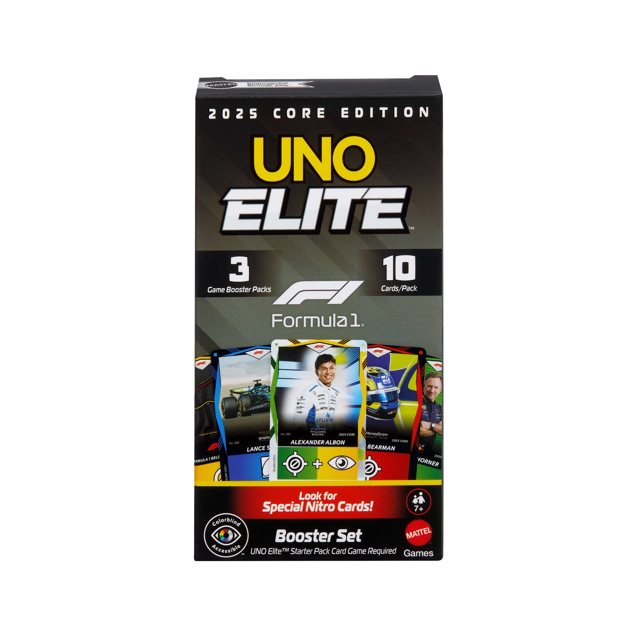 UNO Elite F1 2025 Core Edition Booster Pack