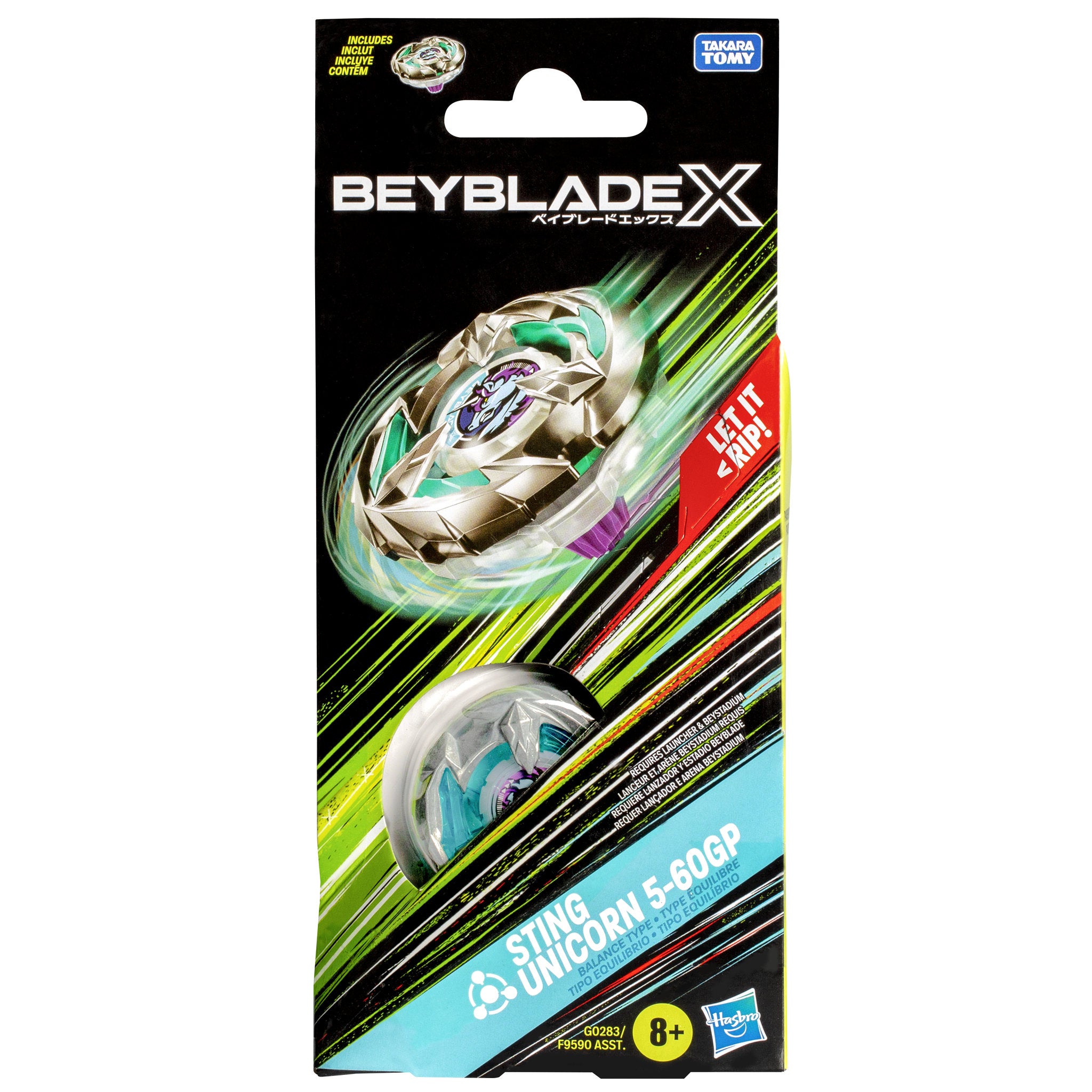 Beyblade X Sting Unicorn 5-60GP Booster Pack Set