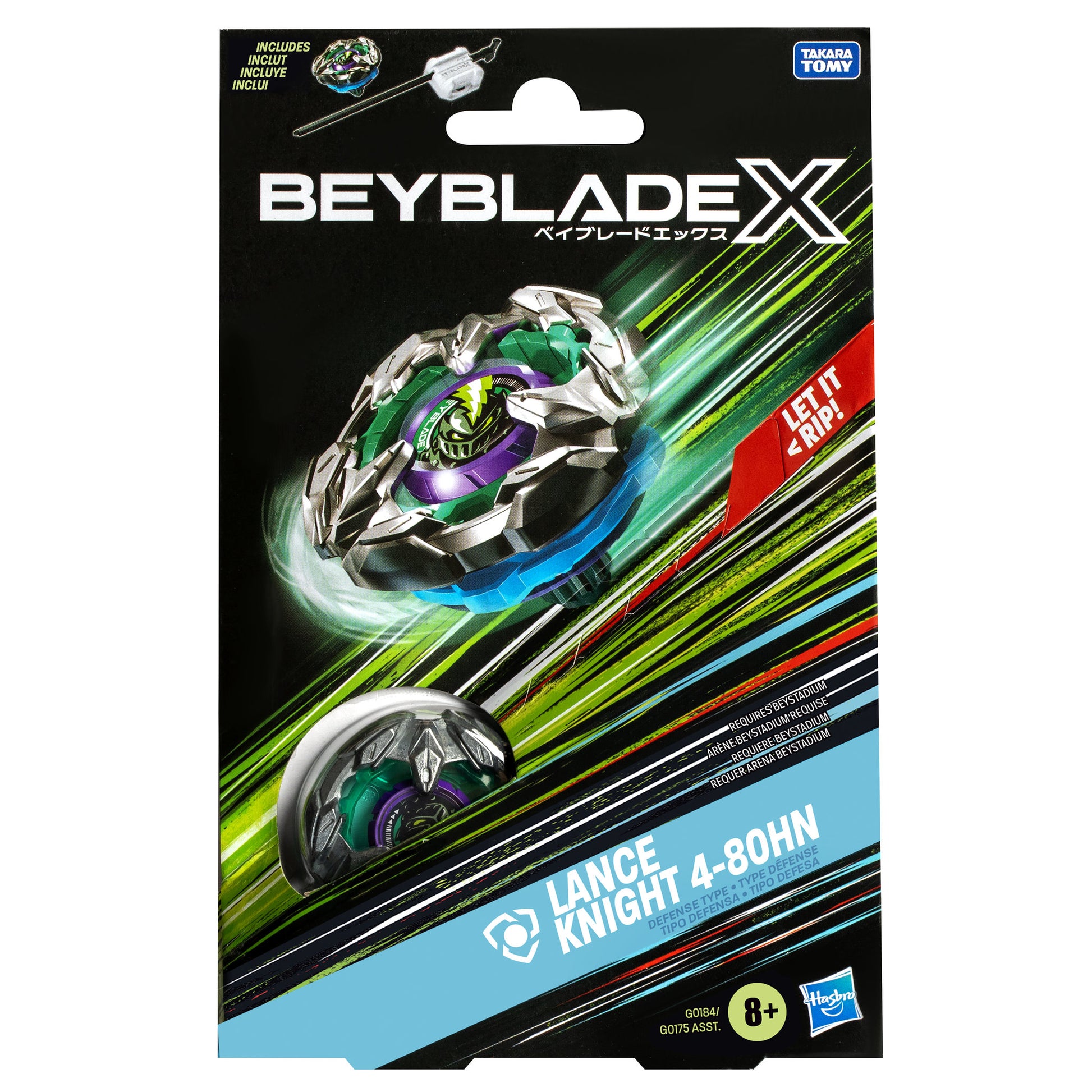 Beyblade X Lance Knight 4-80HN Starter Pack Set - Toyworld NZ