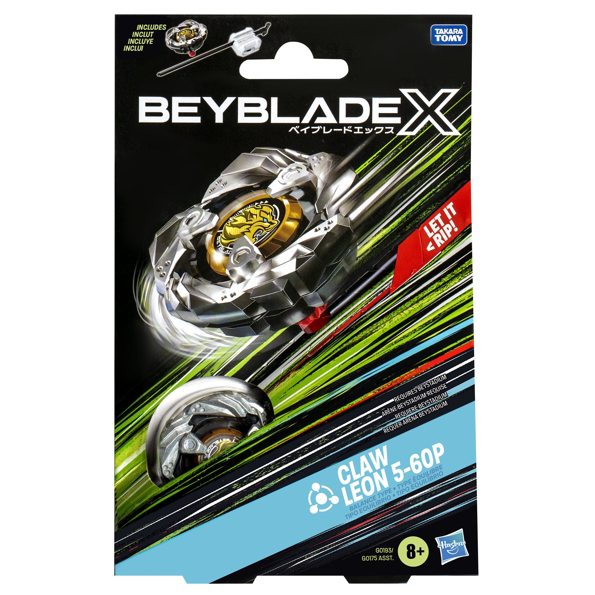 Beyblade X Claw Leon 5-60P Starter Pack Set