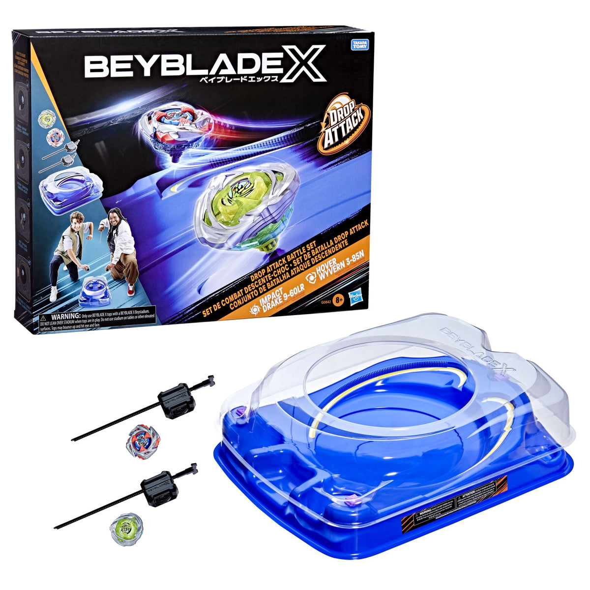 Spring Attack Beyblades Beyblade X Drop Attack Battle Set – Toyworld NZ