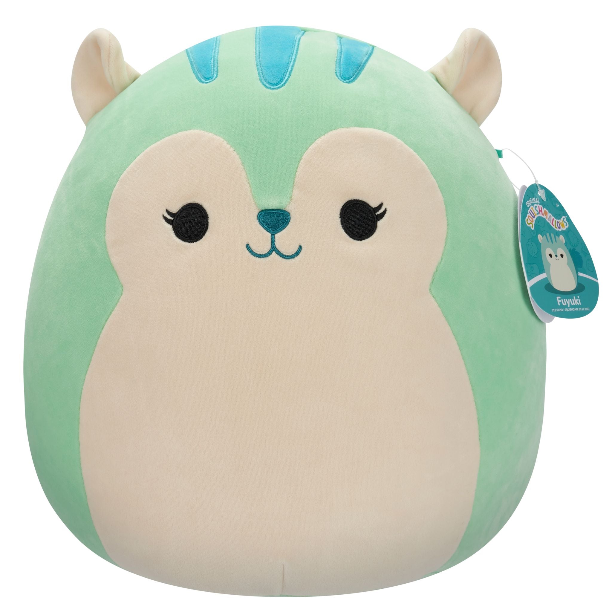Squishmallows 7.5 Inch Plush Fuyuki Mint Squirrel