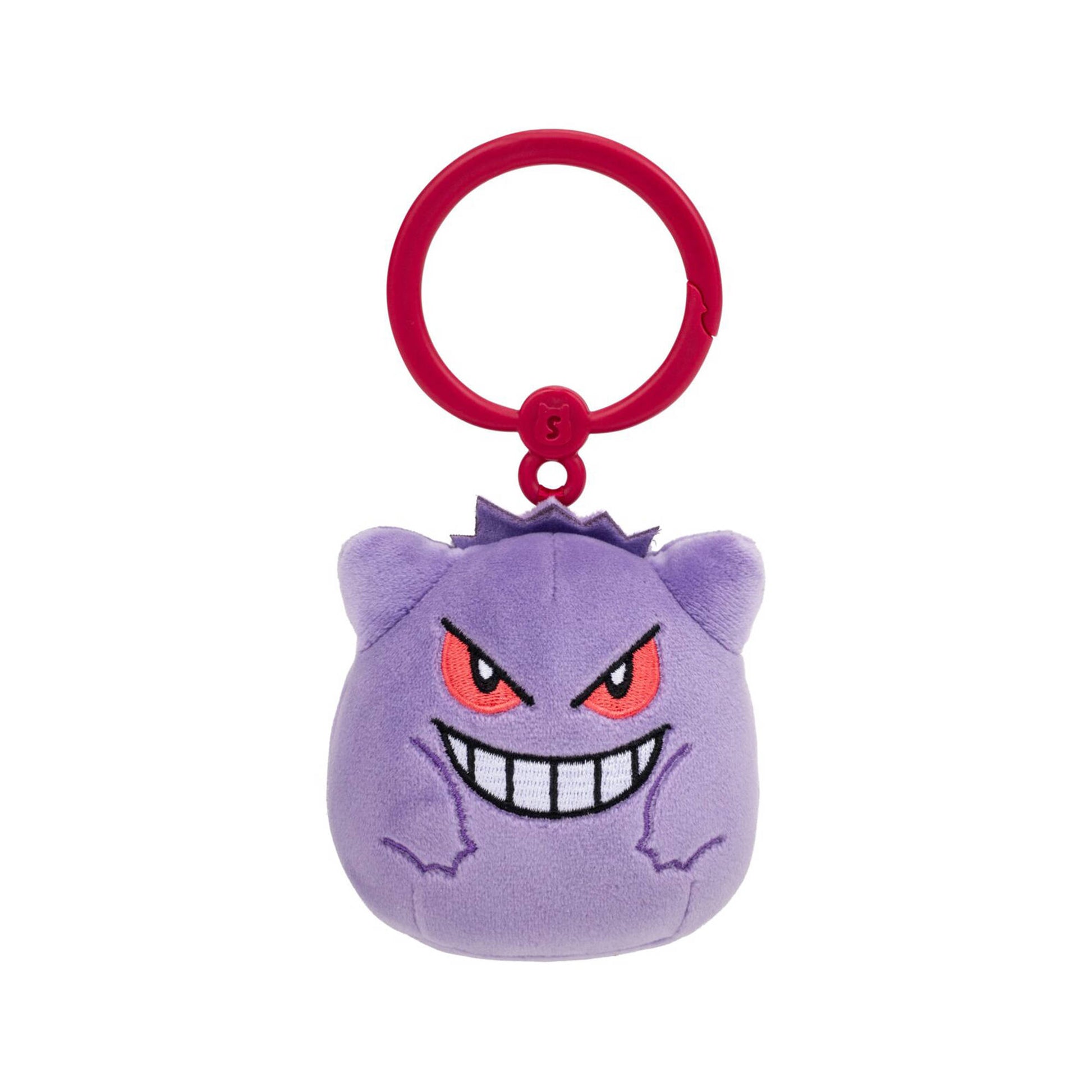 Squishmallows 3.5 Inch Pokemon Clip-On Gengar - Toyworld NZ