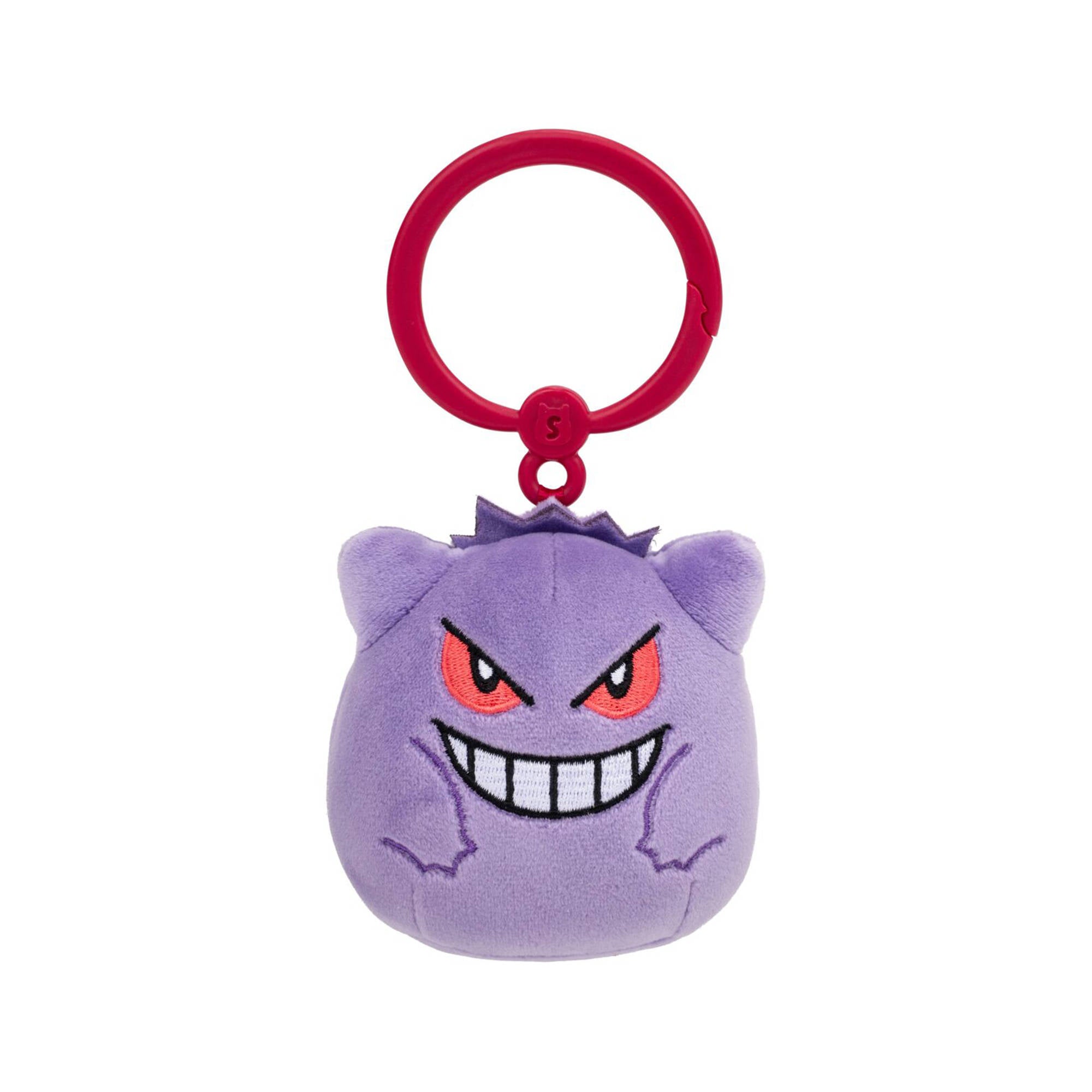 Squishmallows 3.5 Inch Pokemon Clip-On Gengar - Toyworld NZ