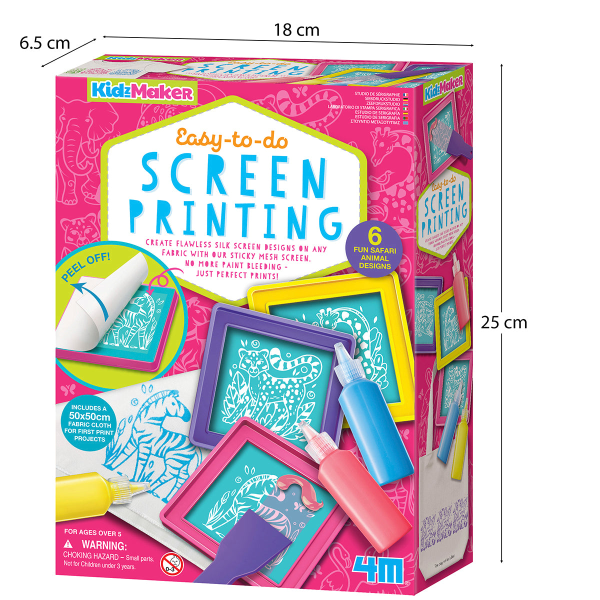 4M KidzMaker - Easy-To-Do Screen Printing