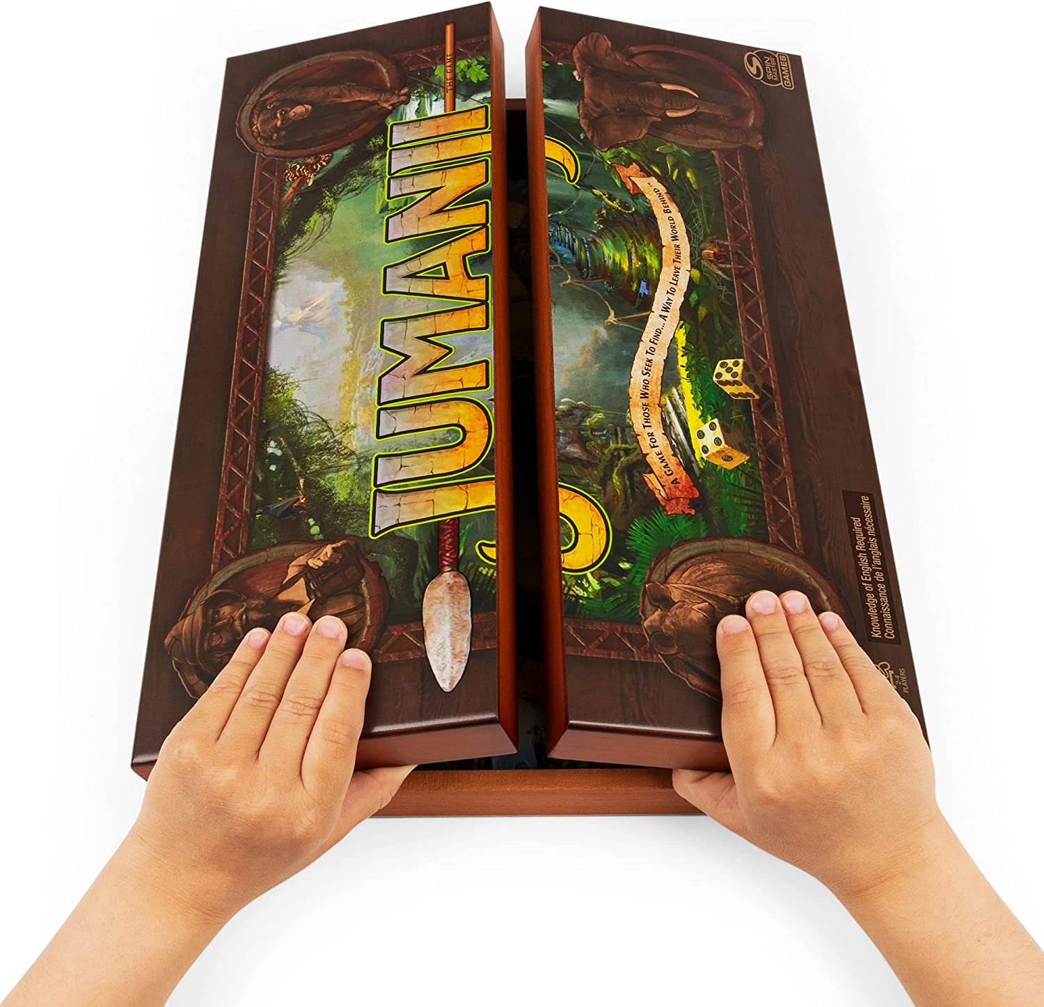 Jumanji Refresh Wooden Box Set Game