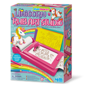 4M KidzMaker - Unicorn Rub Art Studio