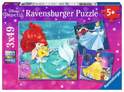 Ravensburger Disney Princess Princesses Adventure 3x49 Piece - Toyworld NZ