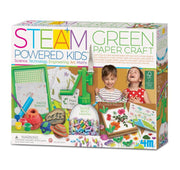 4M Steam Powered Kids Green Paper Craft