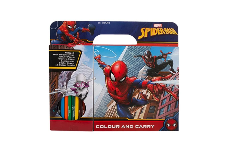 Spiderman Colour & Carry