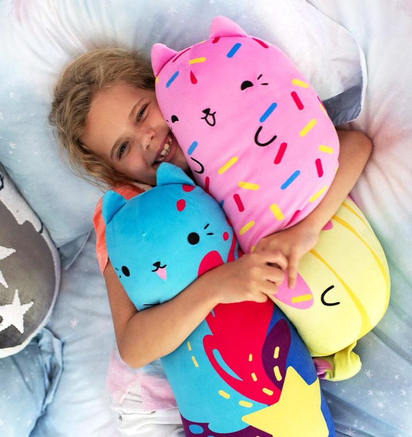 Cats Vs Pickles Huggers #113 Rainbow Cake