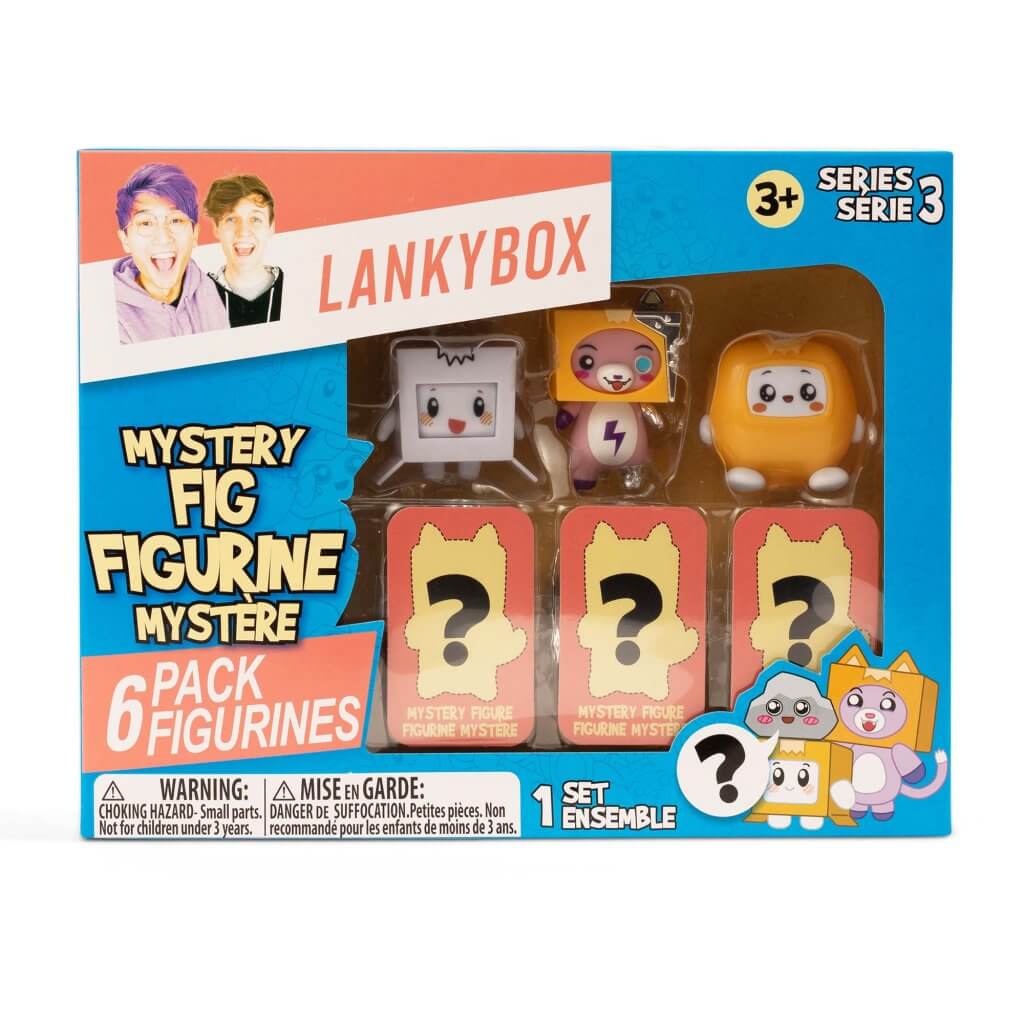 Lankybox Mystery Figures 6 Pack Series 4