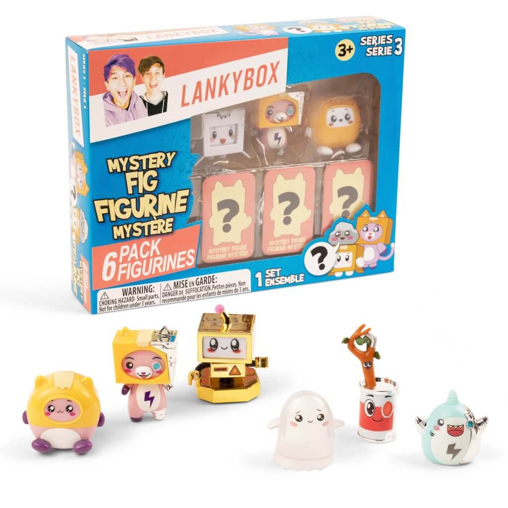 Lankybox Mystery Figures 6 Pack Series 4