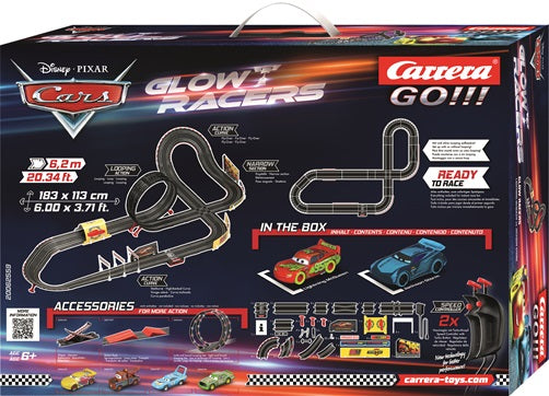 Carrera GO!!! Disney Cars Glow Racers