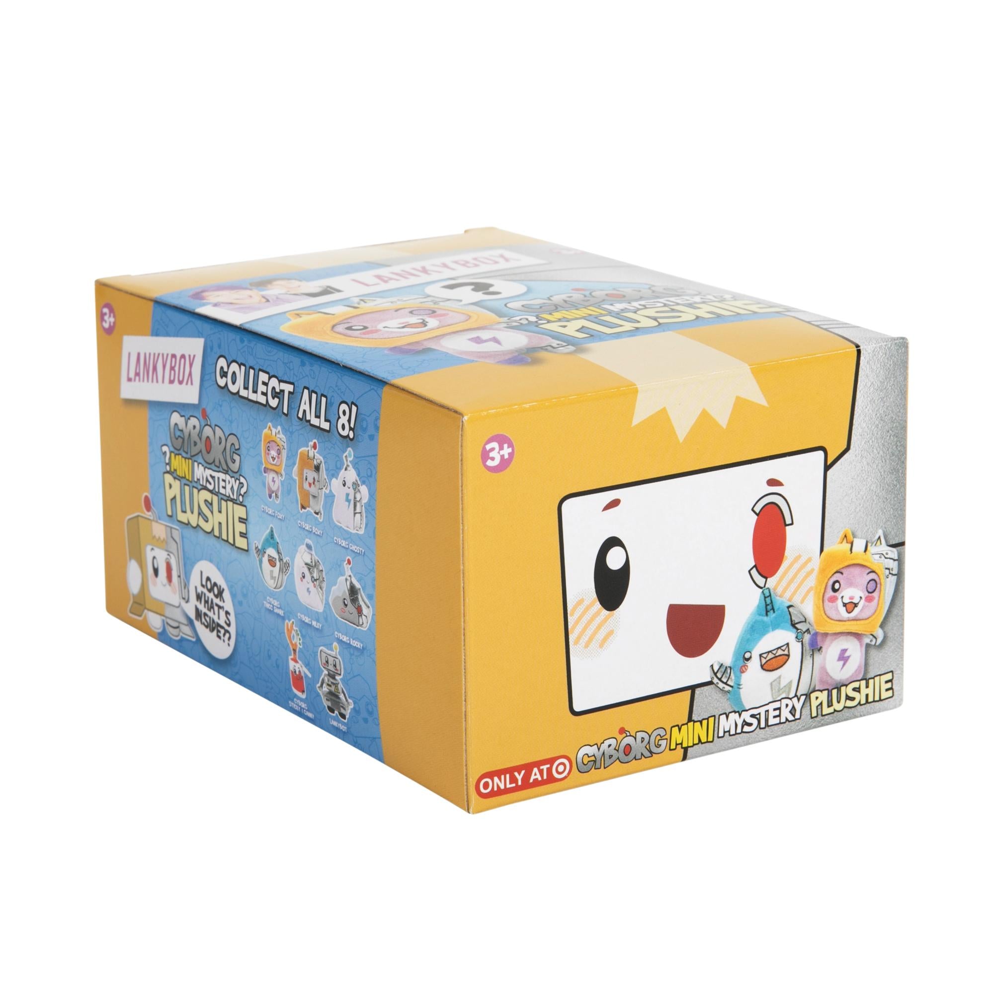 Lankybox 6 Inch Cyborg Mystery Plush S3