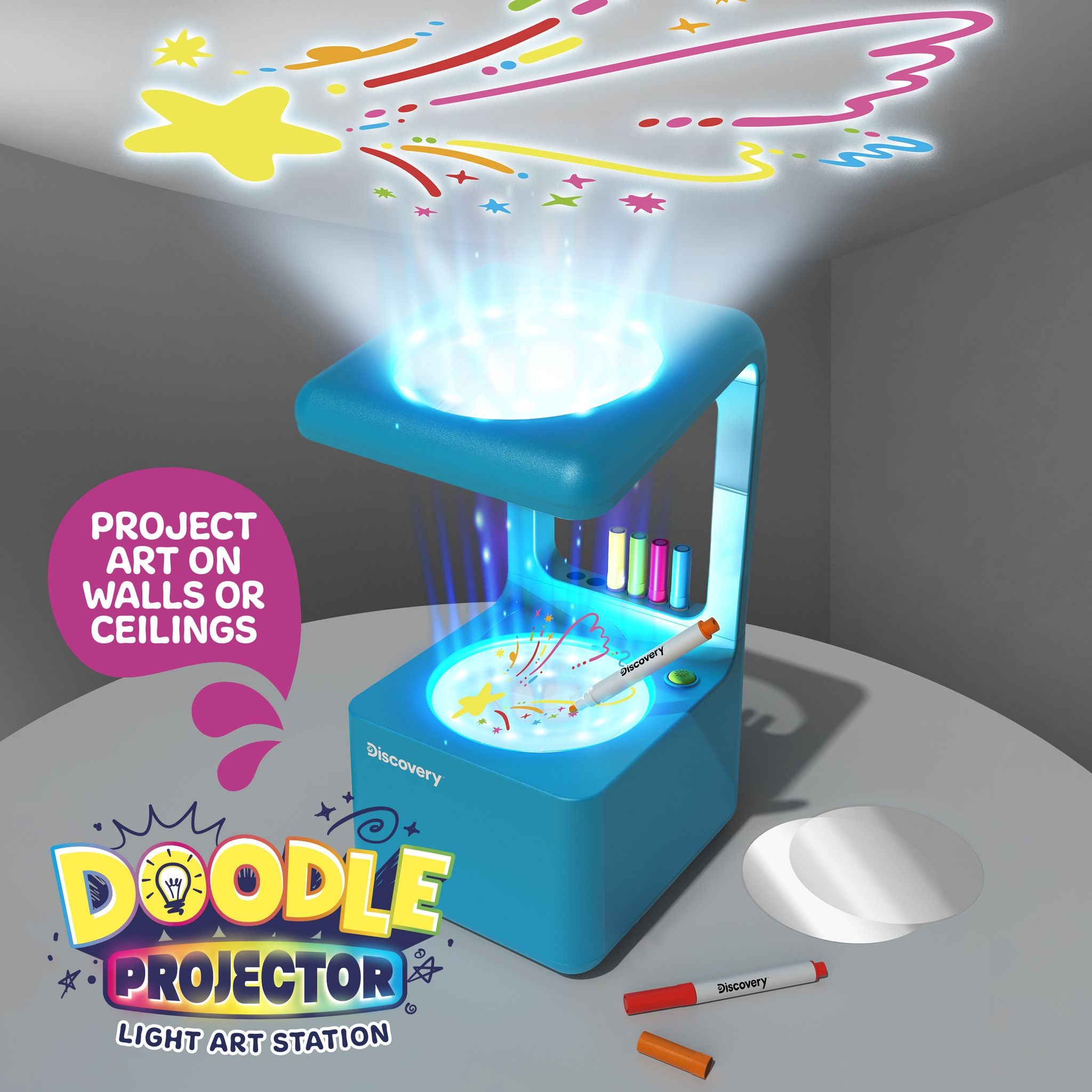 Discovery Doodle Projector Light Art Station