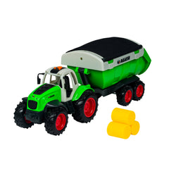 NIKKO ROAD RIPPERS FARM SERIES TRACTOR WITH TRAILER