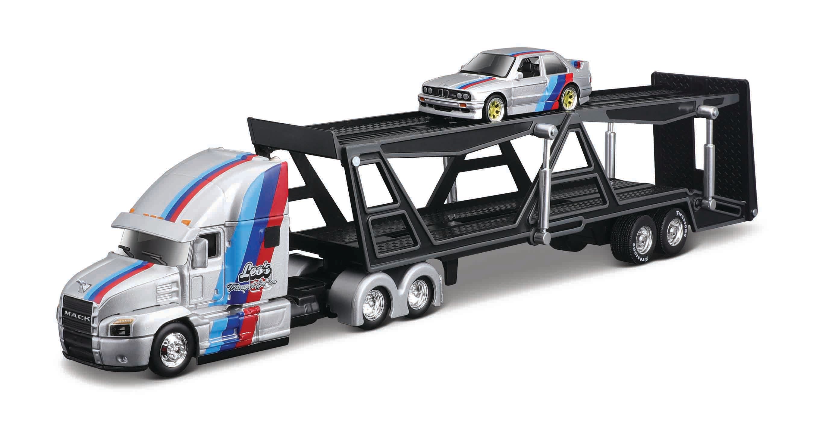 MAISTO DESIGN 1:64 TRANSPORTER WITH VEHICLE