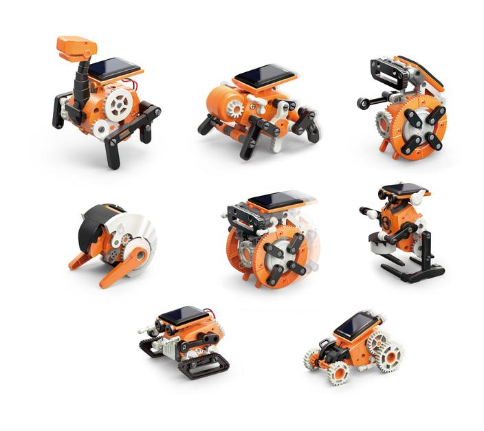 SOLAR 8-IN-1 EDUCATIONAL ROBOT KIT