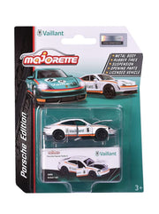 Majorette Deluxe Porsche Taycan Turbo White