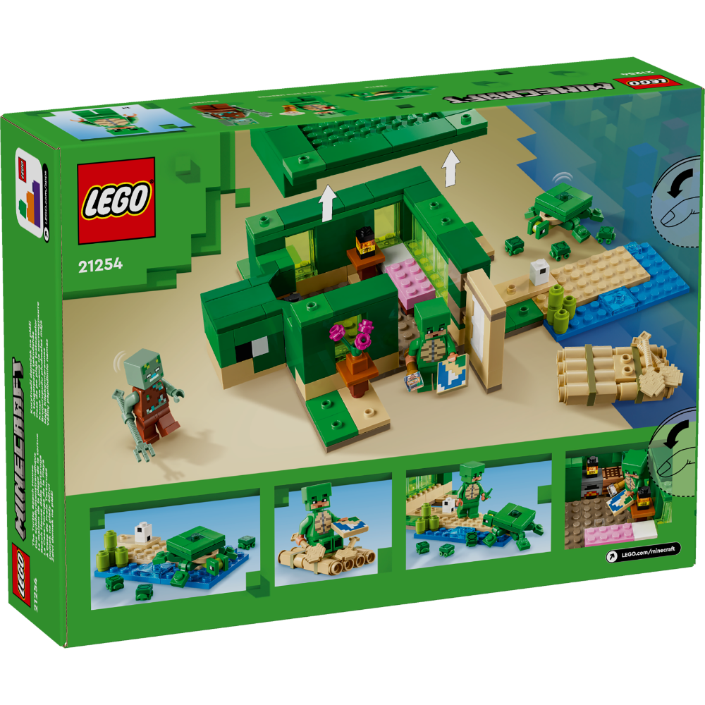 LEGO 21254 Minecraft The Turtle Beach House