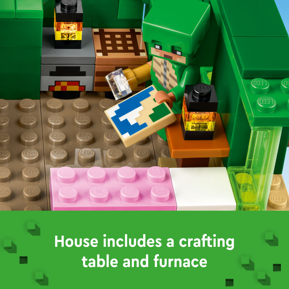 LEGO 21254 Minecraft The Turtle Beach House