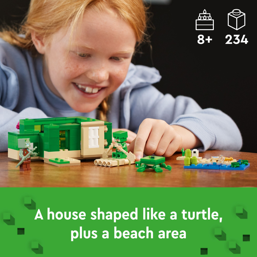 LEGO 21254 Minecraft The Turtle Beach House
