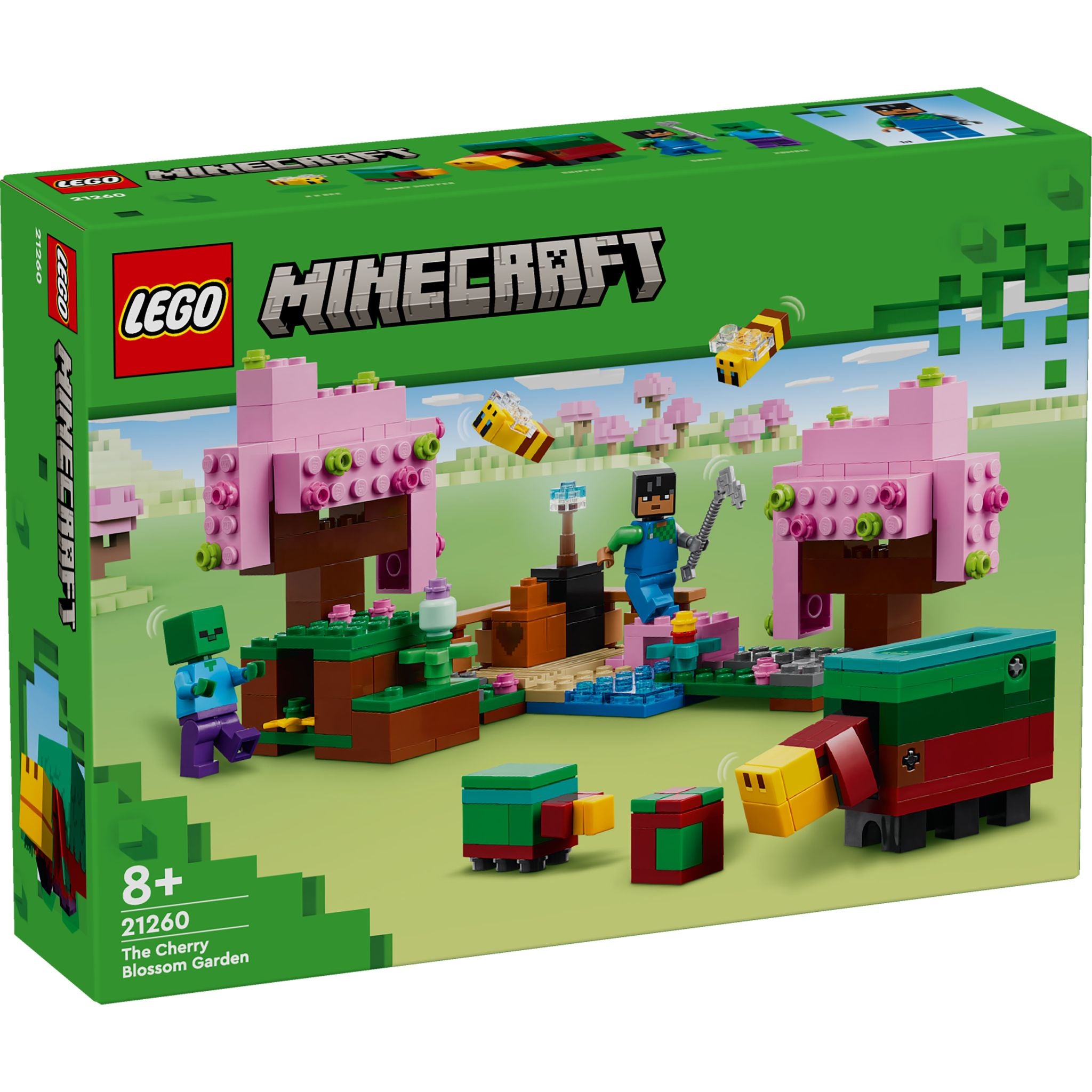 マイ LEGO 21260 Minecraft The Cherry Blossom Garden – Toyworld NZ