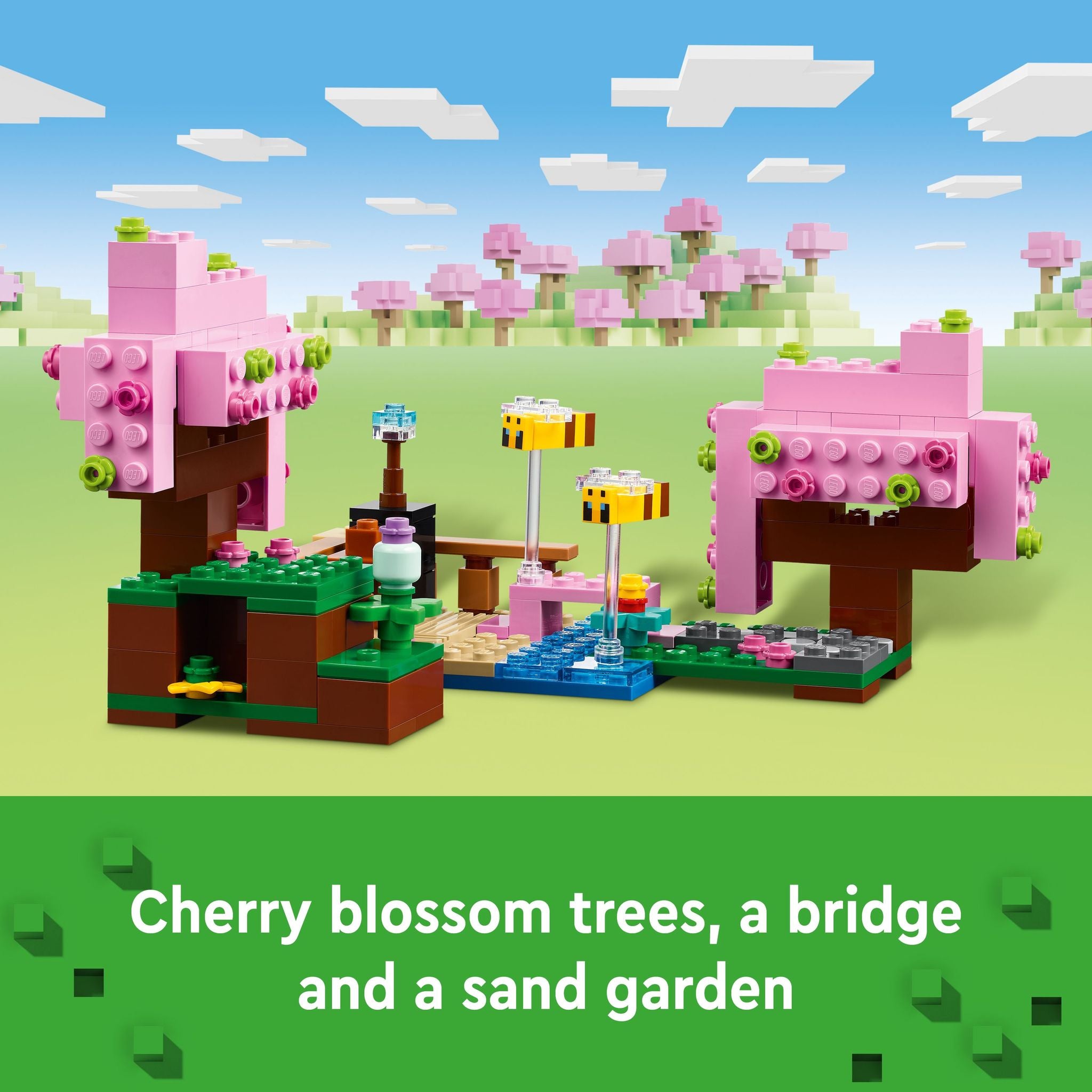 LEGO 21260 Minecraft The Cherry Blossom Garden