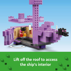 LEGO 21264 Minecraft The Ender Dragon And End Ship
