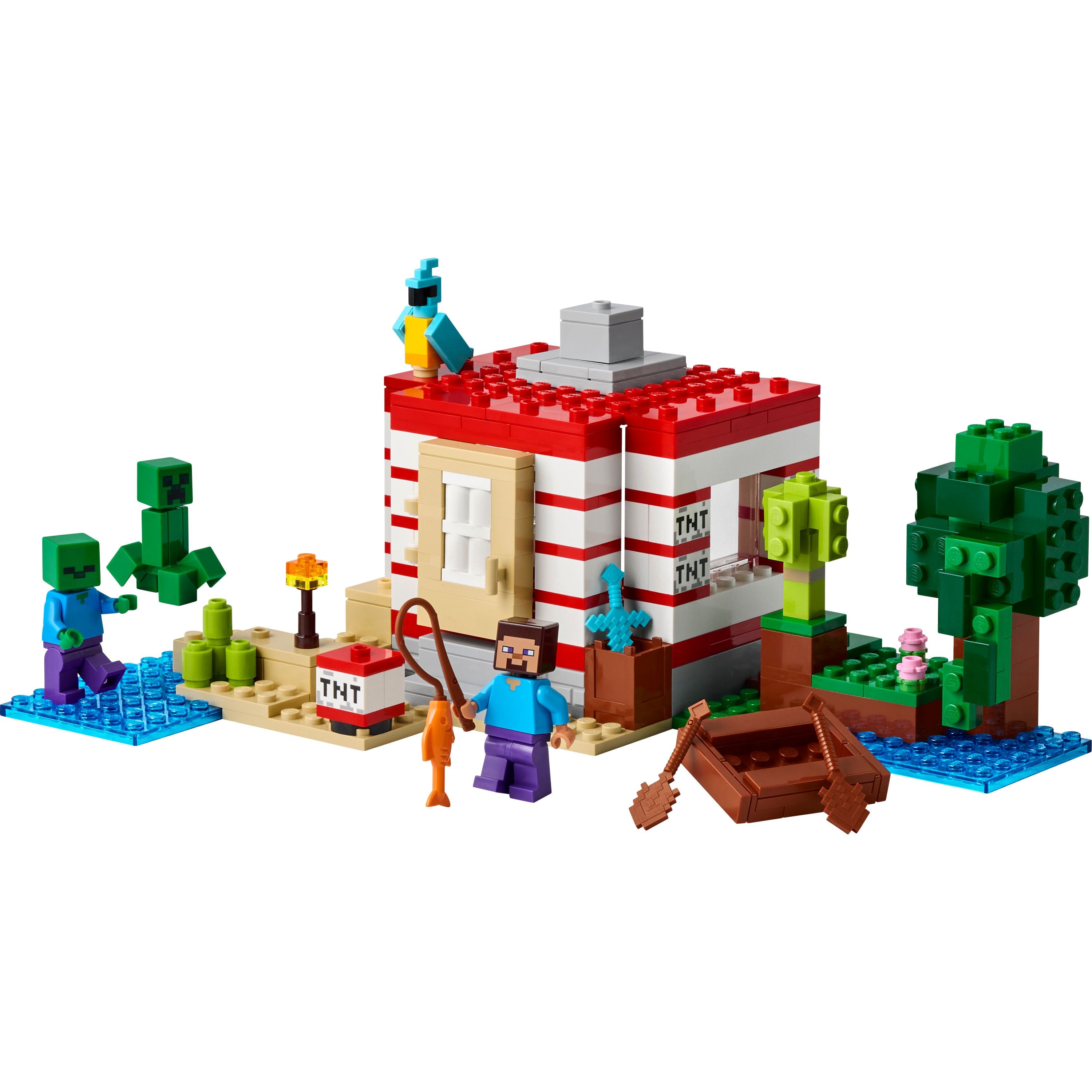 LEGO 21275 Minecraft The TNT Jungle House