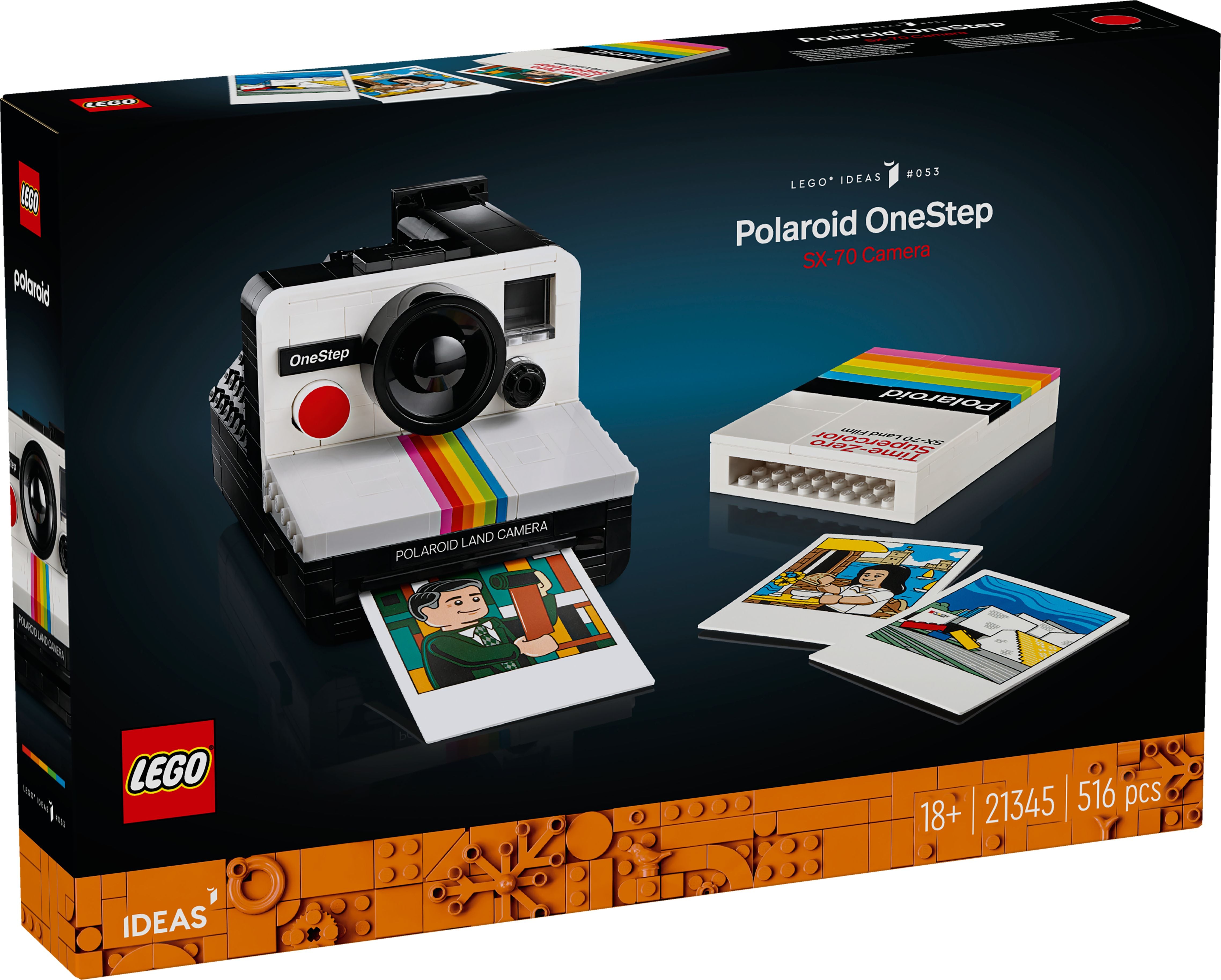 LEGO 21345 Ideas Polaroid Onestep Sx-70 Camera - Toyworld NZ