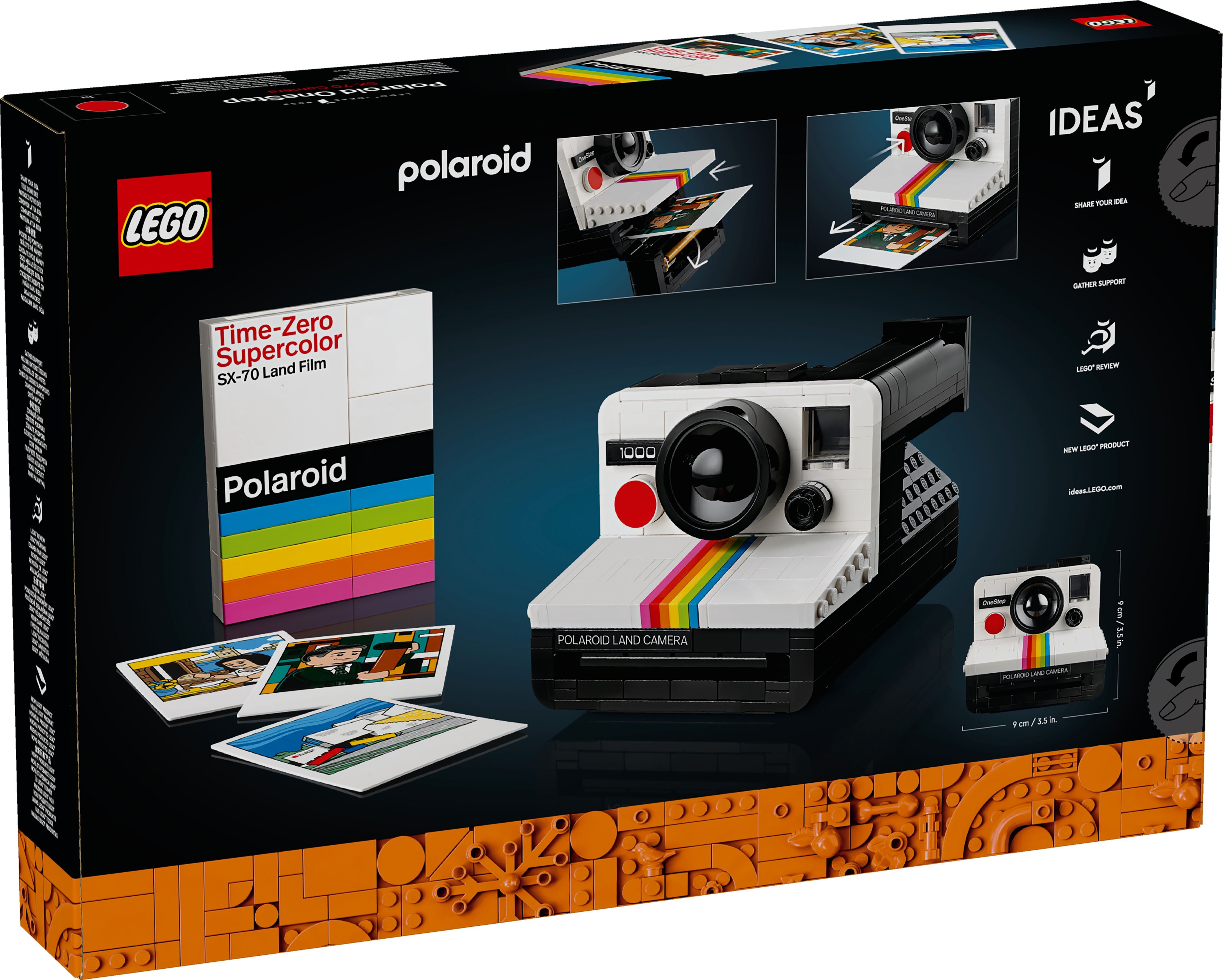 LEGO 21345 Ideas Polaroid Onestep Sx-70 Camera - Toyworld NZ