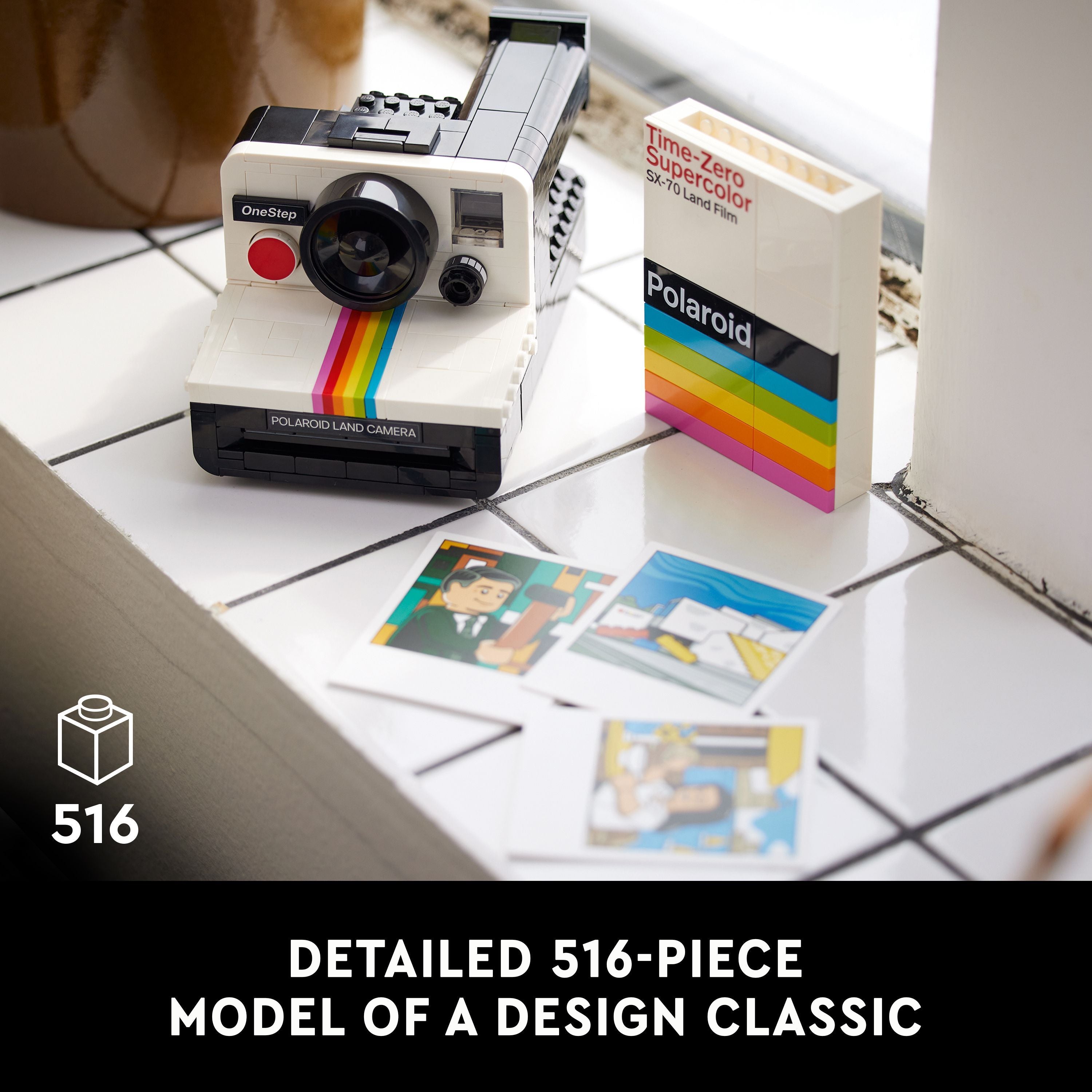 LEGO 21345 Ideas Polaroid Onestep Sx-70 Camera - Toyworld NZ