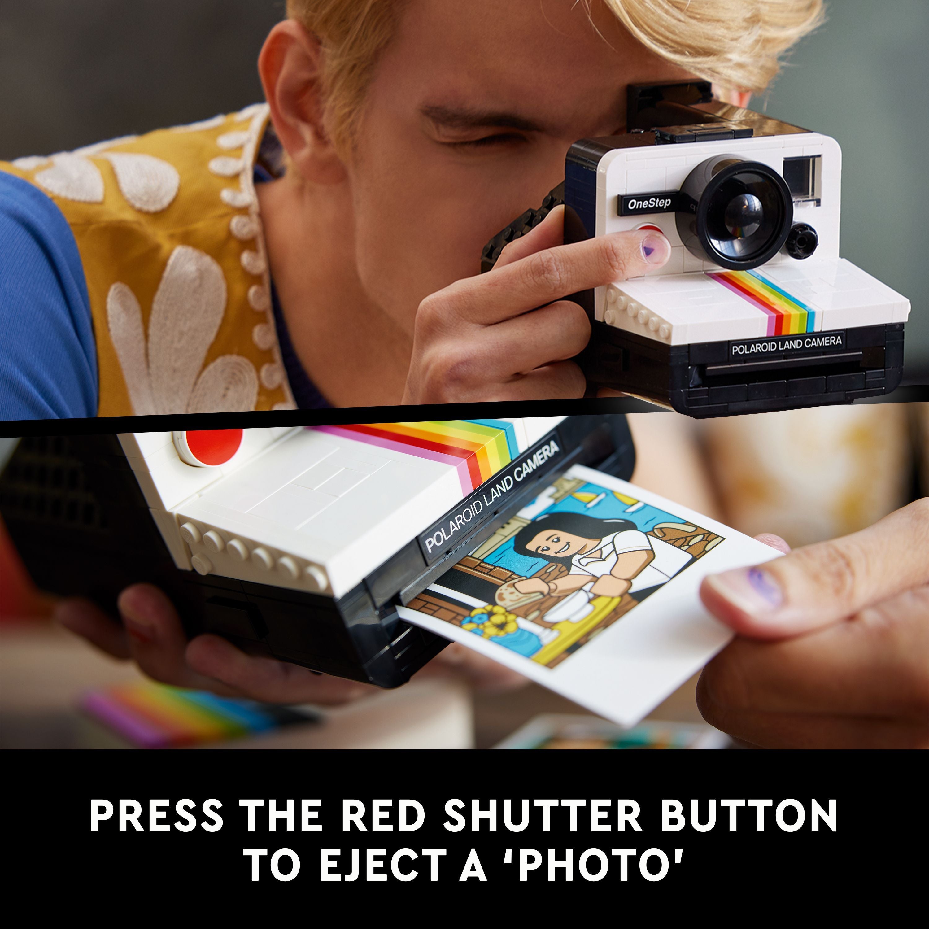 LEGO 21345 Ideas Polaroid Onestep Sx-70 Camera - Toyworld NZ