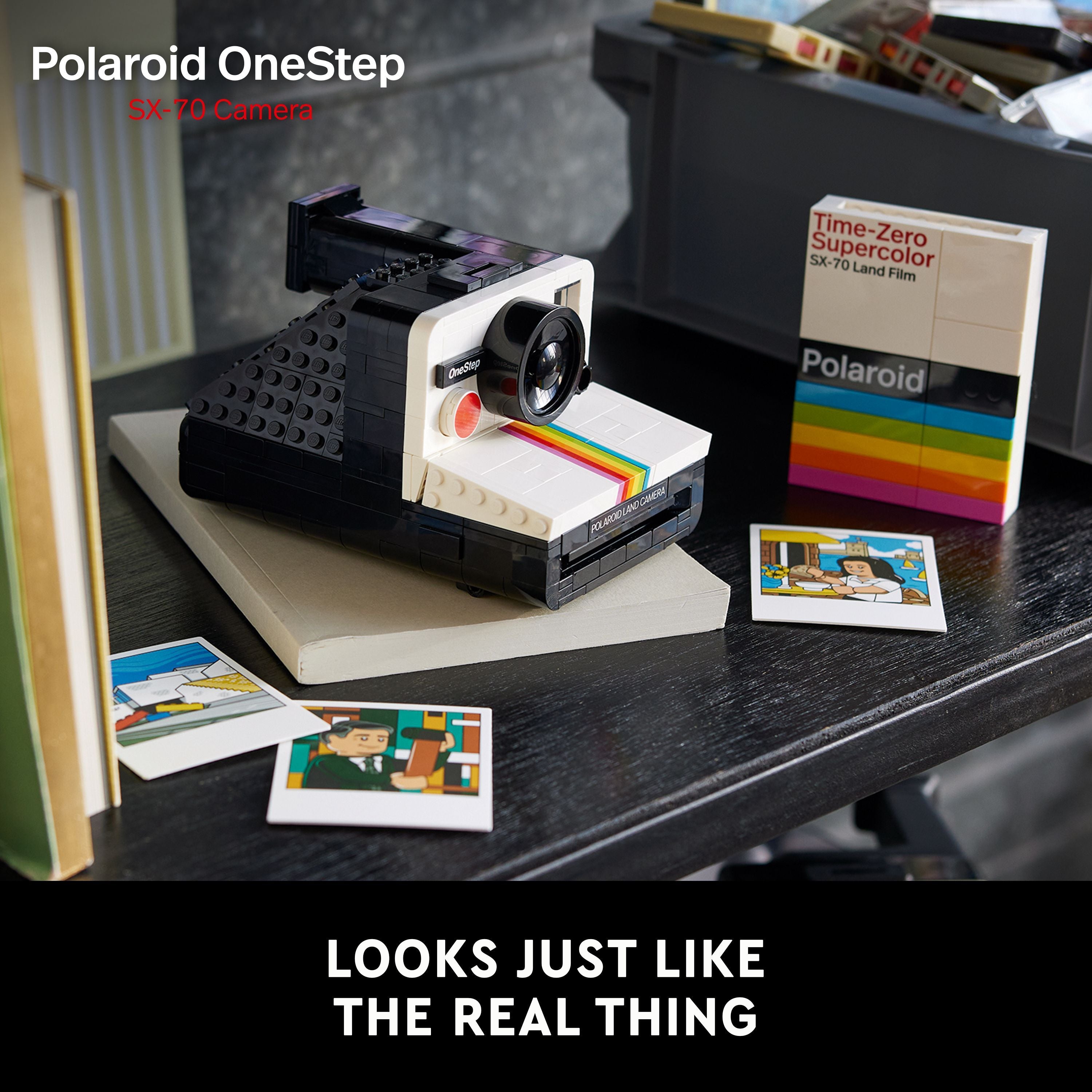 LEGO 21345 Ideas Polaroid Onestep Sx-70 Camera - Toyworld NZ