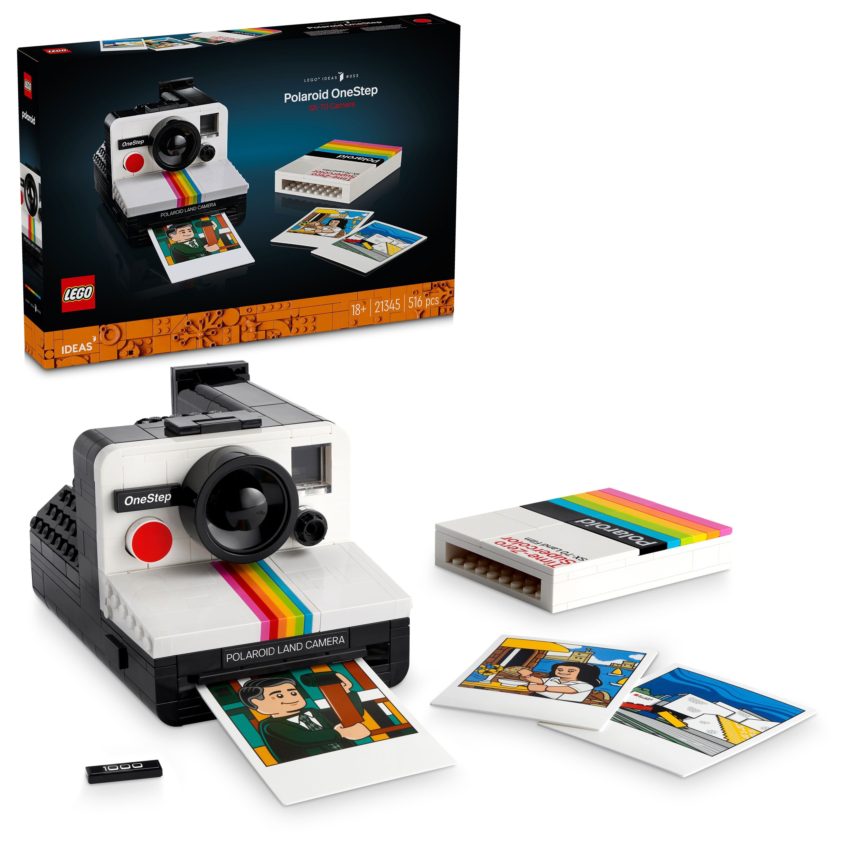 LEGO 21345 Ideas Polaroid Onestep Sx-70 Camera - Toyworld NZ