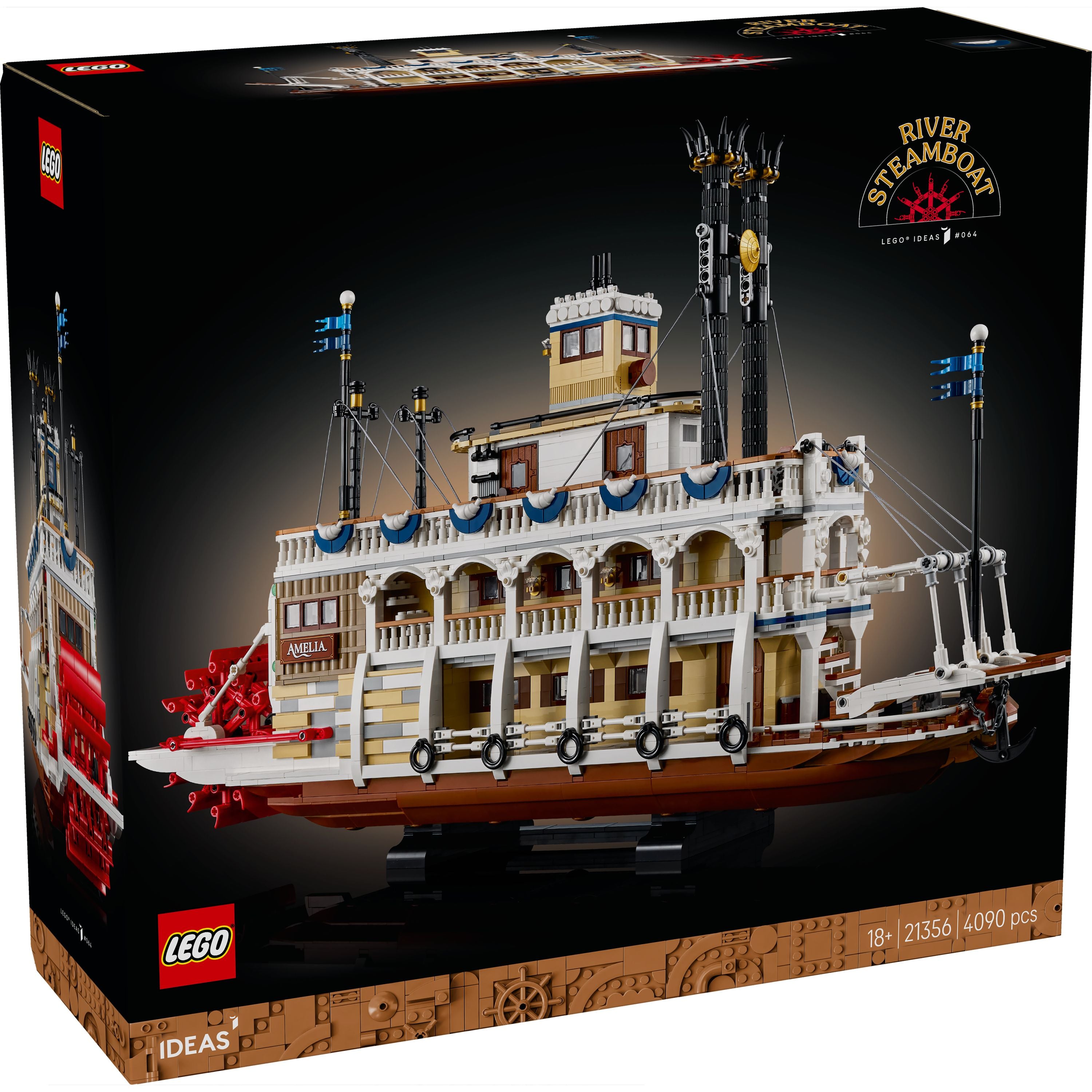 LEGO 21356 Ideas River Steamboat