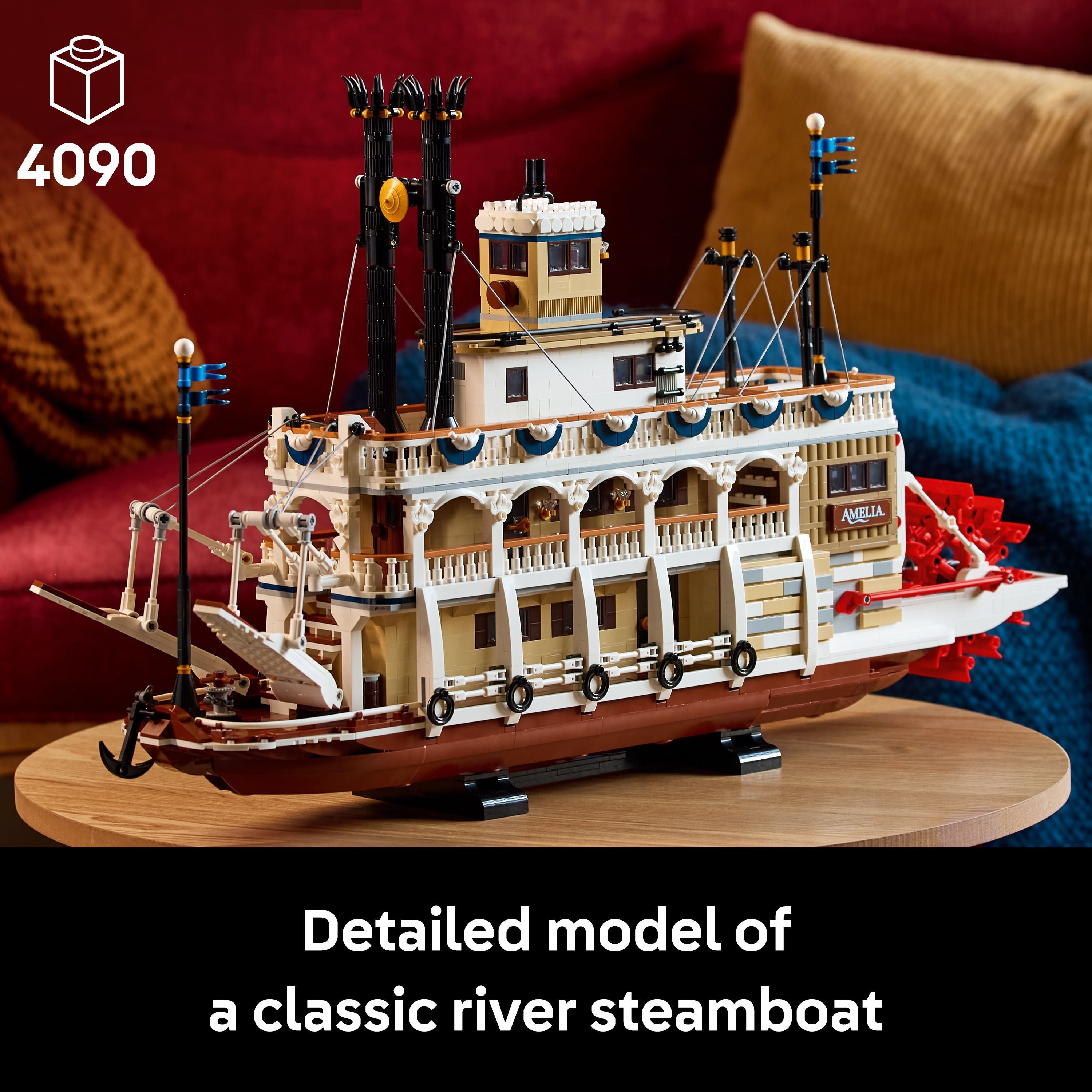 LEGO 21356 Ideas River Steamboat
