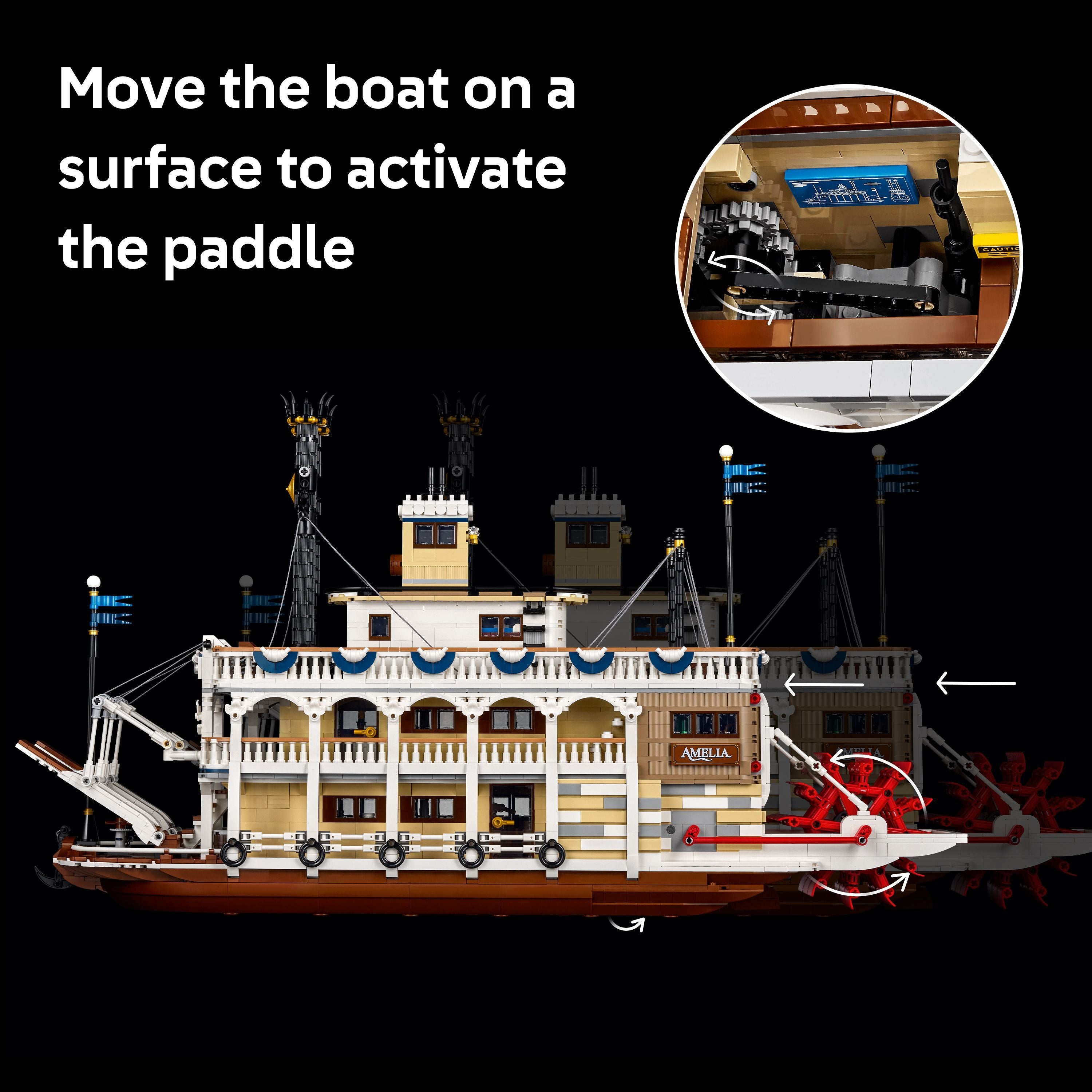 LEGO 21356 Ideas River Steamboat