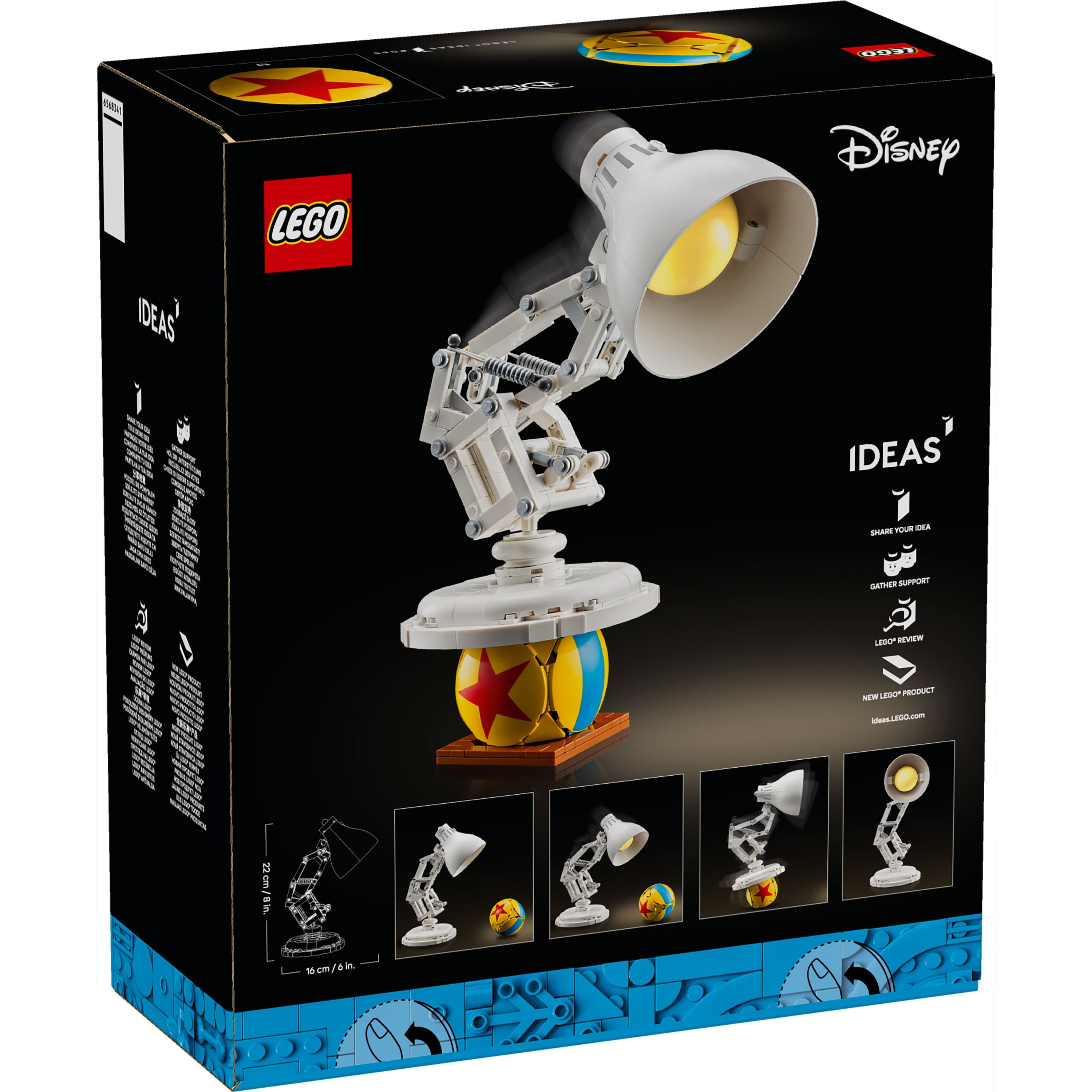 LEGO 21357 Ideas Disney Pixar Luxo Jr.