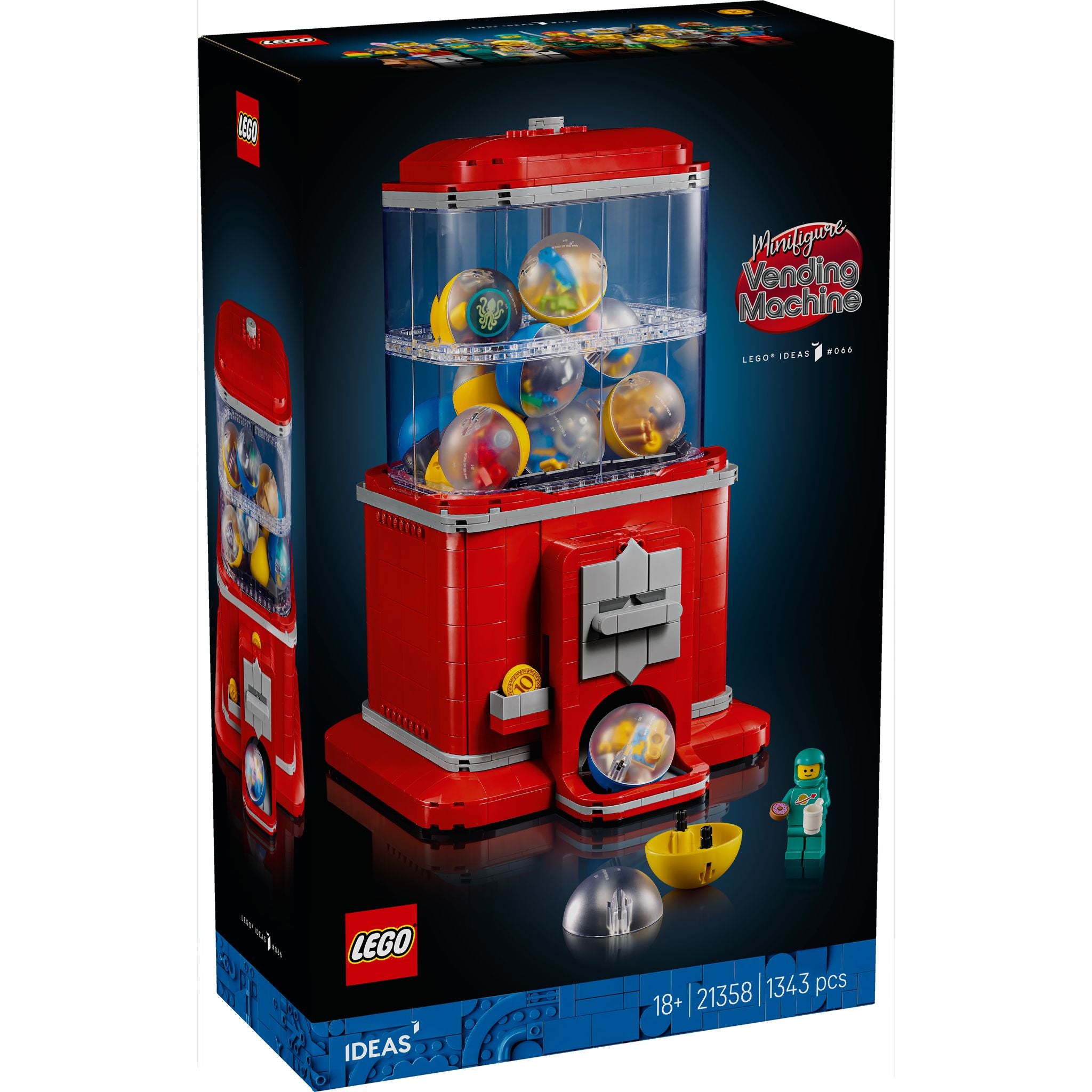 LEGO 21358 Ideas Minifigure Vending Machine