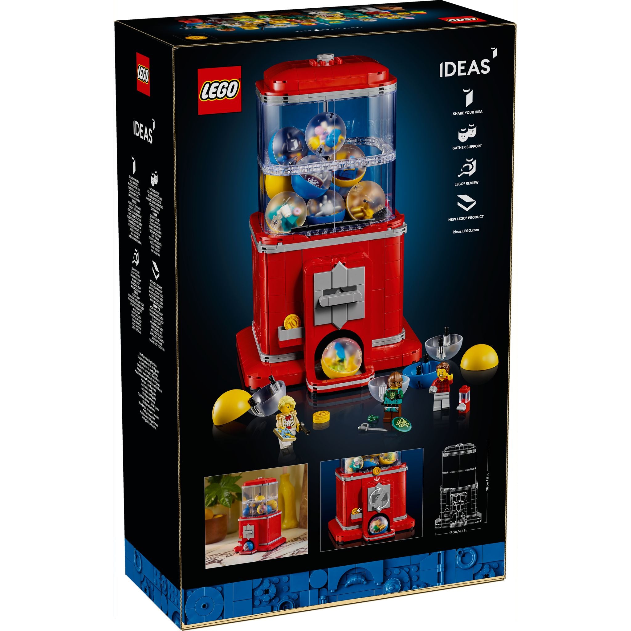 LEGO 21358 Ideas Minifigure Vending Machine