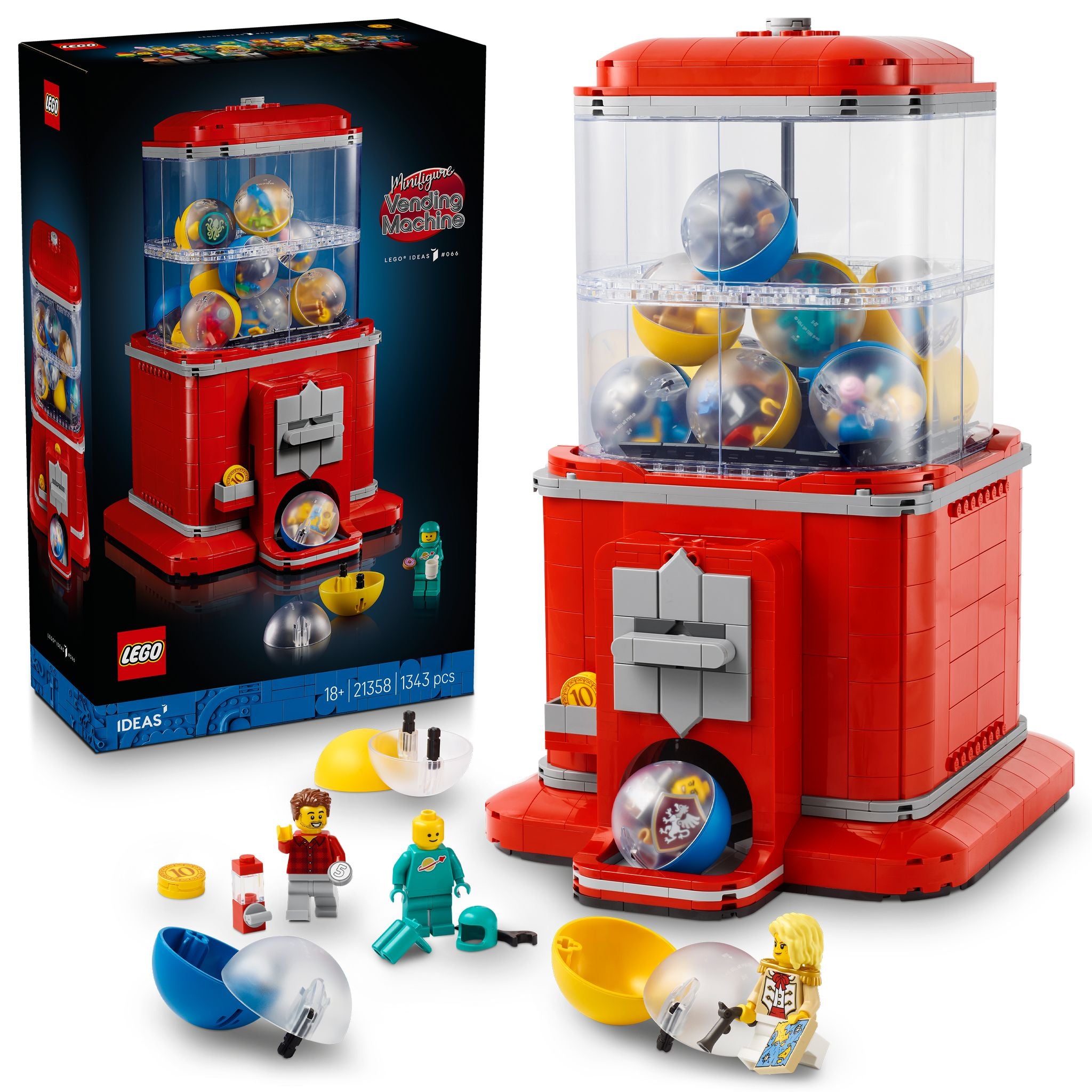 LEGO 21358 Ideas Minifigure Vending Machine