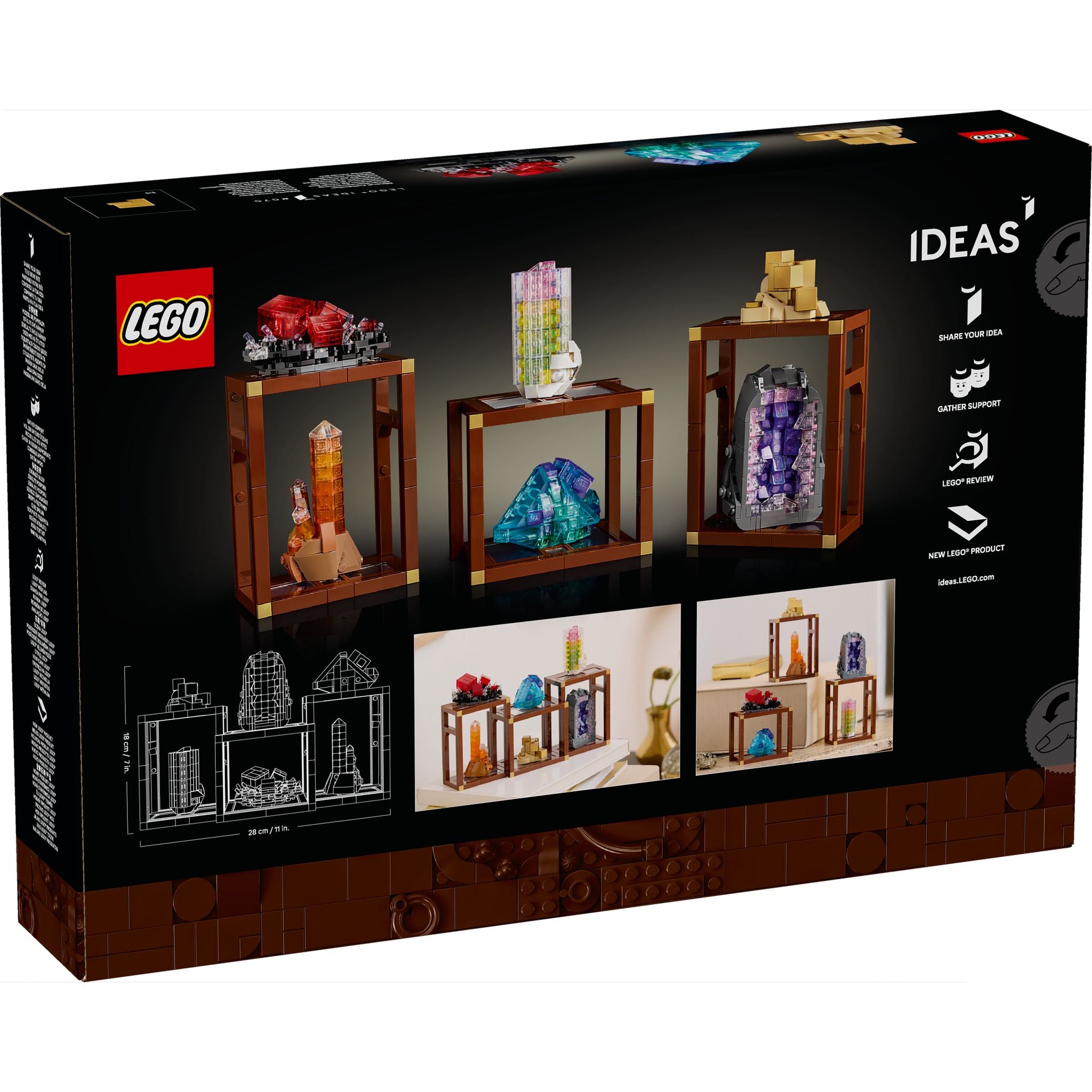 LEGO 21362 Ideas Mineral Collection - Toyworld NZ