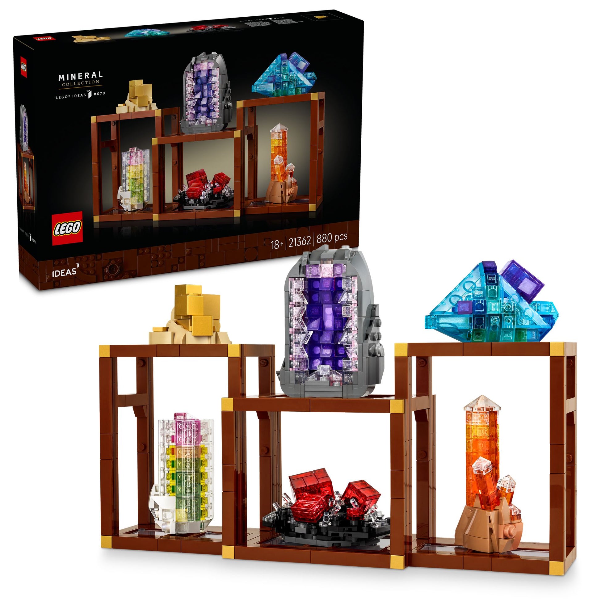 LEGO 21362 Ideas Mineral Collection - Toyworld NZ