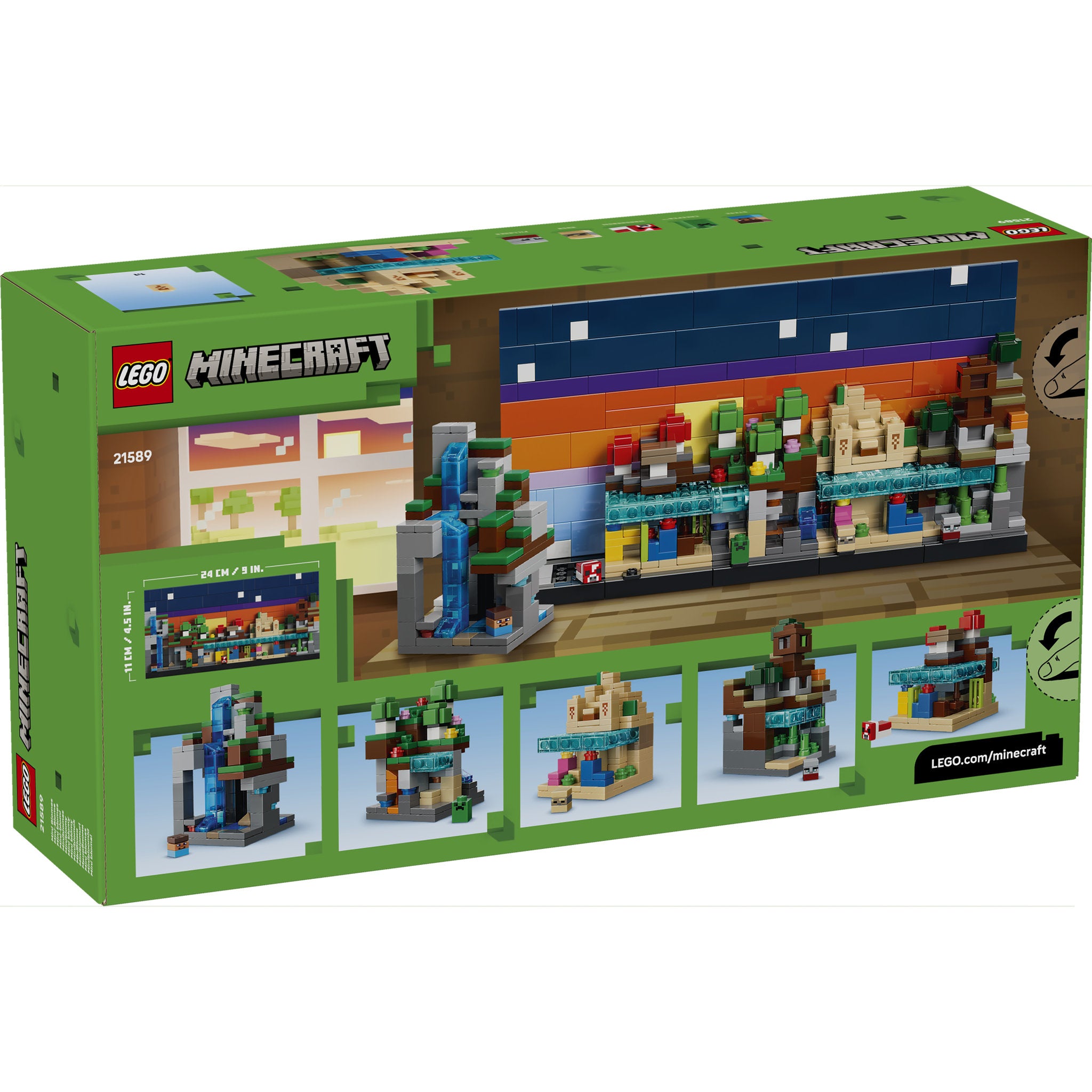 LEGO 21589 Minecraft Mini Biomes