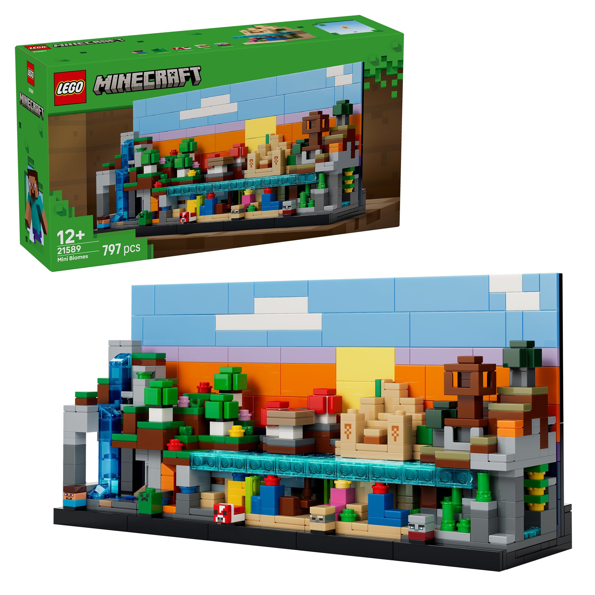 LEGO 21589 Minecraft Mini Biomes