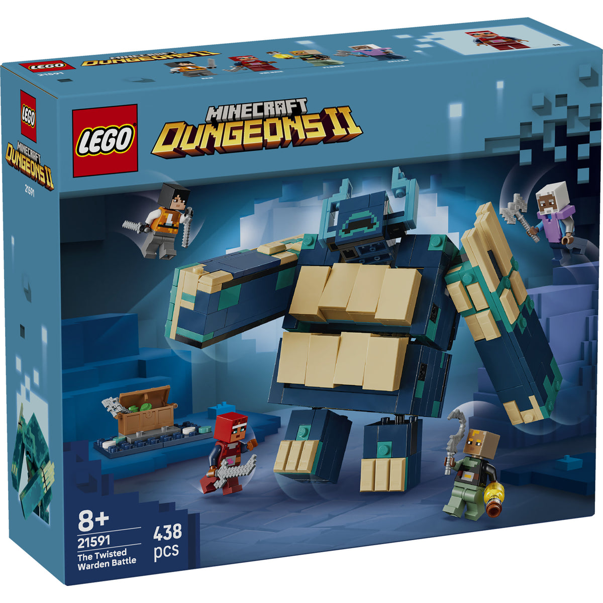 LEGO 21591 Minecraft The Twisted Warden Battle - Toyworld NZ