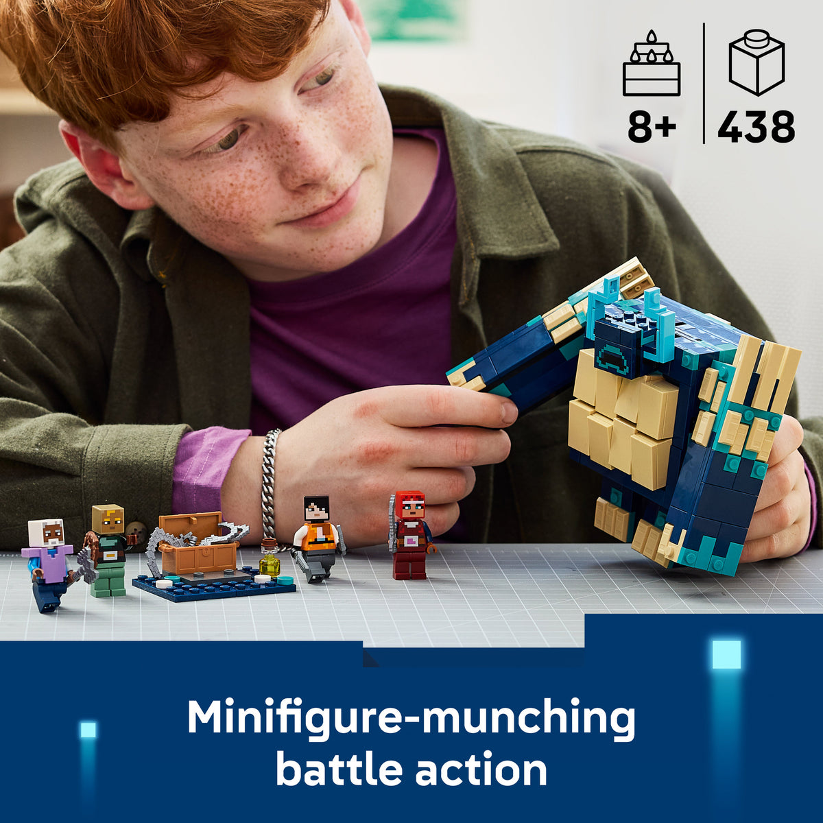 LEGO 21591 Minecraft The Twisted Warden Battle - Toyworld NZ